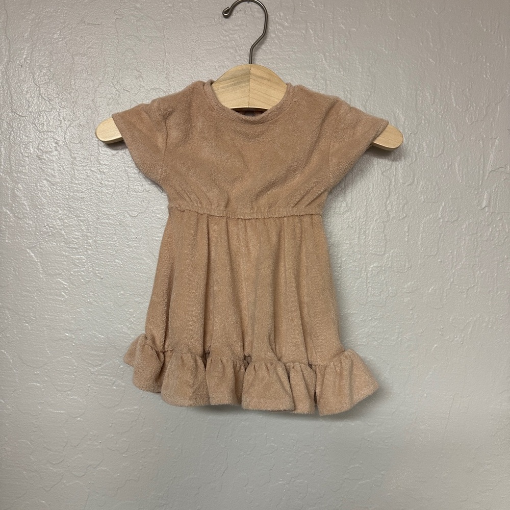 $18 ADD ON‎ quincy mae terry ruffle dress 6-12M Zara Mini Boden Hanna Andersson